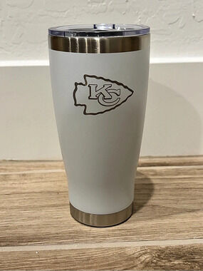 Unbranded Kansas City Chiefs White Tumbler